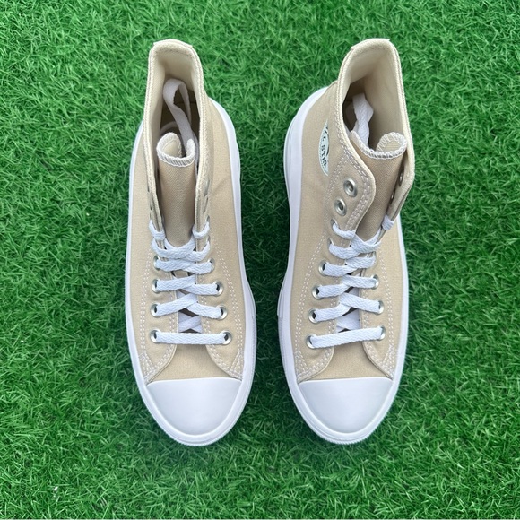 Converse Chuck Taylor All Star Move Hi Beach Stone - Picture 9 of 14